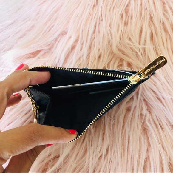 Michael Kors Jet set Travel coinpouch leopard NWT - Picture 4 of 5